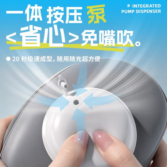 Inflatable lumbar support cushion, waist support pad for long-distance driving, convenient PVC inflatable pillow for outdoor travel and camping - image 2
