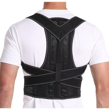 Back posture correction belt for men and women, invisible correction belt, shoulder and waist support, anti-hunchback device, sitting posture spine protection, - image 4