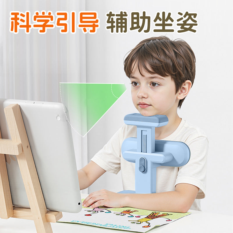 Sitting posture corrector can support the chin for writing and doing homework, preventing children from bowing their heads, and correcting hunchback on children - image 2