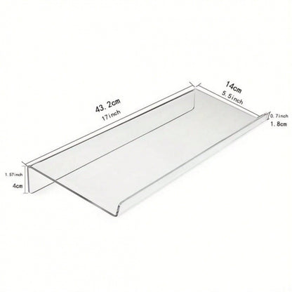 Computer keyboard display stand, laptop stand, transparent acrylic keyboard support to prevent tilting and sagging - image 2