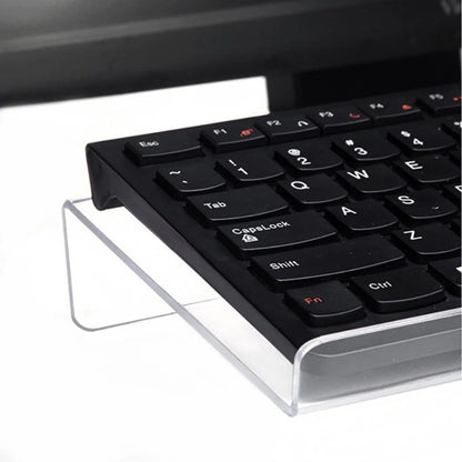 Computer keyboard display stand, laptop stand, transparent acrylic keyboard support to prevent tilting and sagging - image 4