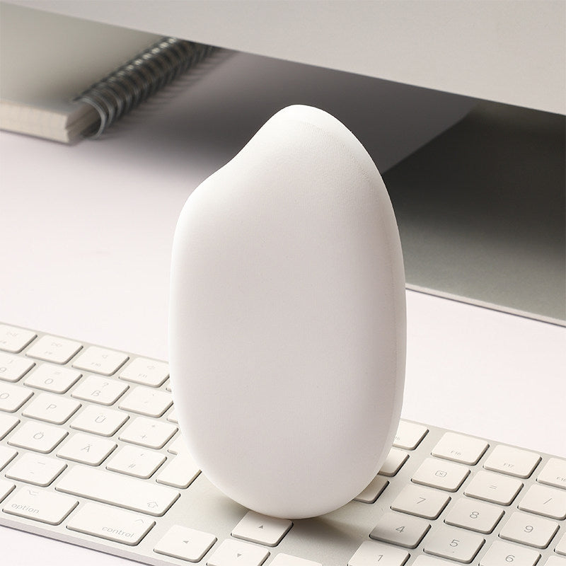 Ergonomic silicone wrist rest for mouse pad, keyboard hand rest, soft touch, office hand pillow for men and women - image 1
