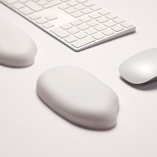 Ergonomic silicone wrist rest for mouse pad, keyboard hand rest, soft touch, office hand pillow for men and women - image 2