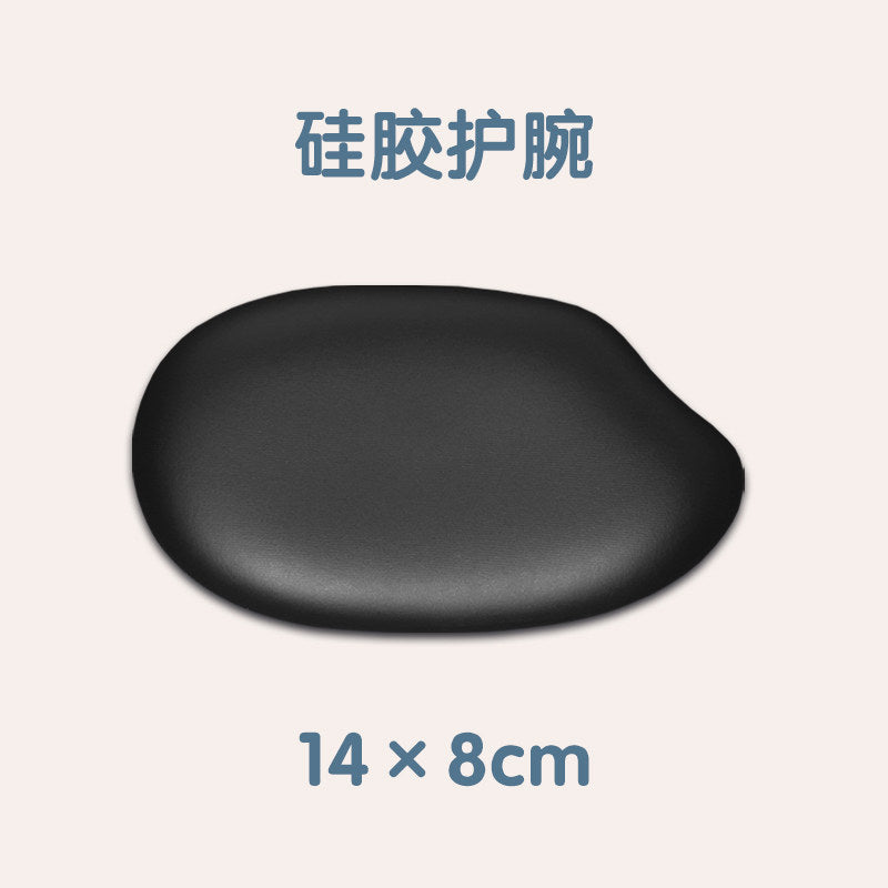 Ergonomic silicone wrist rest for mouse pad, keyboard hand rest, soft touch, office hand pillow for men and women - image 4