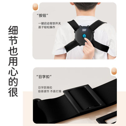 Intelligent hunchback reminder belt for children, shoulder and back posture reminder, cervical spine posture wizard, smart reminder device - image 3