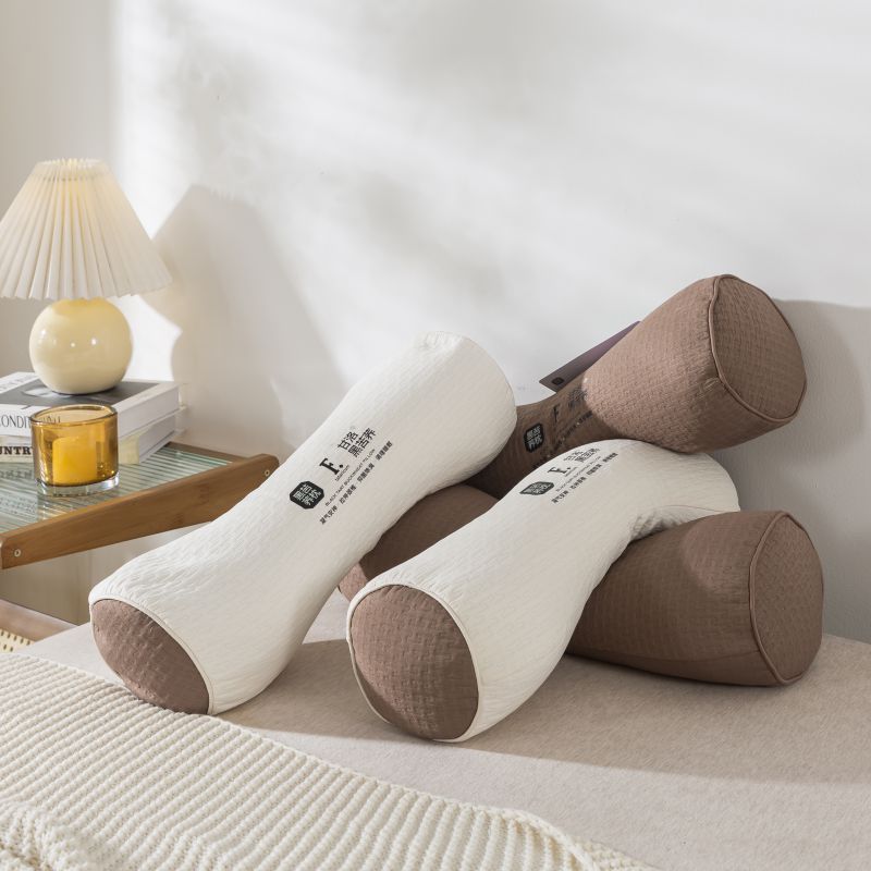 2026 New Model Black Buckwheat Dark-Colored Bone Pillow for Cervical Support and Traction, Home Use Student Pillow Core Wholesale - image 1