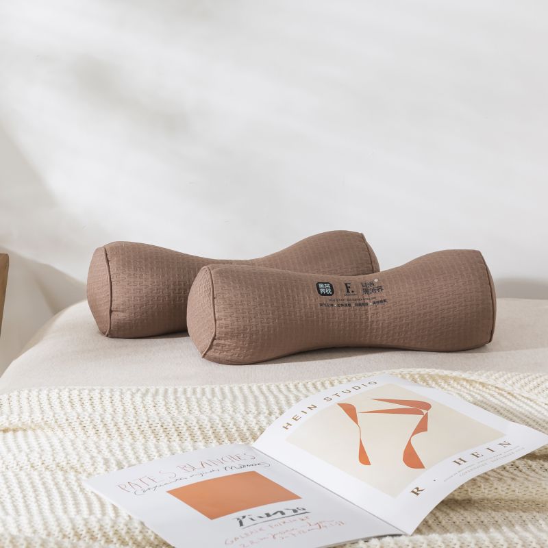 2026 New Model Black Buckwheat Dark-Colored Bone Pillow for Cervical Support and Traction, Home Use Student Pillow Core Wholesale - image 4