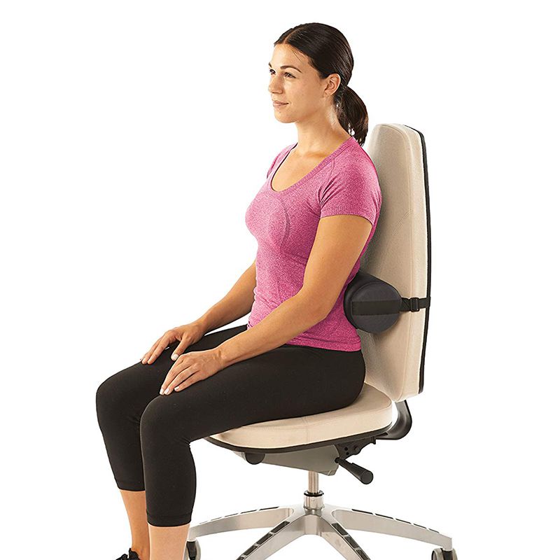 Strapped Lumbar Roll Cushion