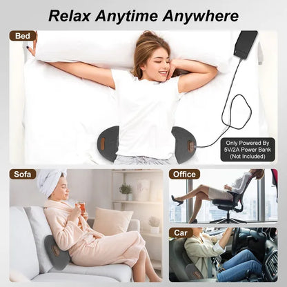 3 In 1 Electric Lumbar Massager Support Pillow Plug-in Memory Foam Lower…