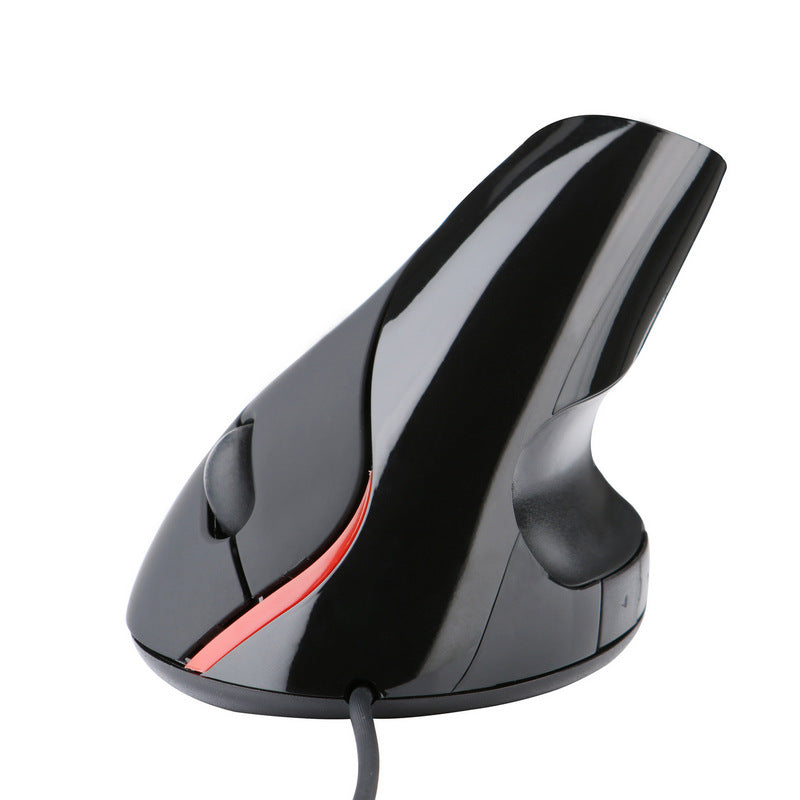 New USB Optical Vertical Mouse Ergonomic Upright Wrist Mouse 5-Key Wired Mouse Wholesale - image 1