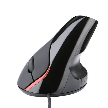 New USB Optical Vertical Mouse Ergonomic Upright Wrist Mouse 5-Key Wired Mouse Wholesale - image 1