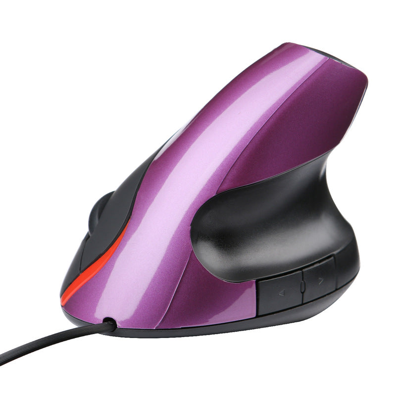 New USB Optical Vertical Mouse Ergonomic Upright Wrist Mouse 5-Key Wired Mouse Wholesale - image 4