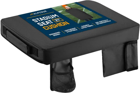 Alpcour Portable Extra Thick Stadium Seat Cushion - 21x 15 Inch Bleacher…