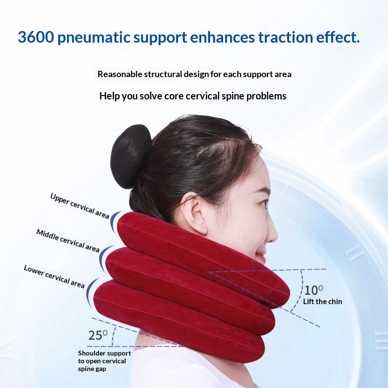 Inflatable Cervical Collar For Neck Traction Home Use Neck Support And…