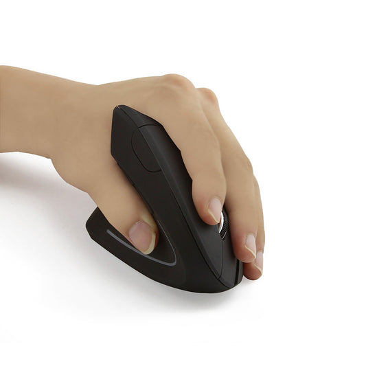 Factory Direct Sales New Model Left-Handed Vertical Mouse Creative 2.4g Wireless Left-Handed Mouse Ergonomic Mouse - image 2