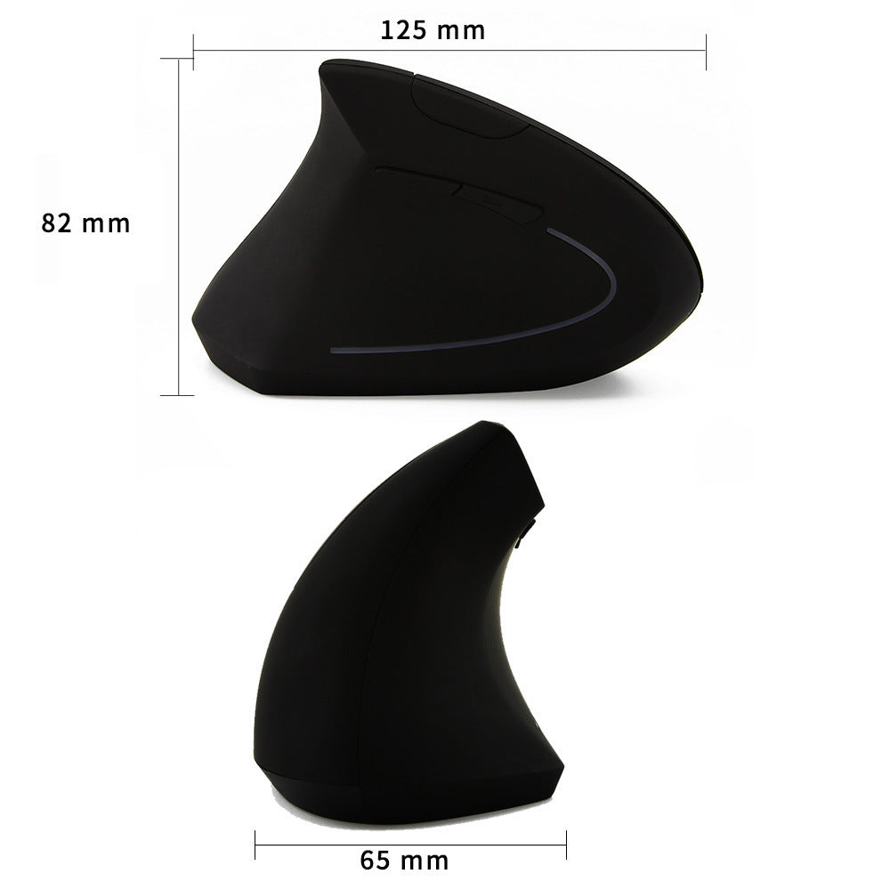 Factory Direct Sales New Model Left-Handed Vertical Mouse Creative 2.4g Wireless Left-Handed Mouse Ergonomic Mouse - image 4