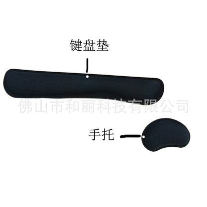 Memory Foam Promotional Gift Hand Pillow Keyboard Wrist Rest Mouse Pad Set Color Printed Support Computer in Stock - image 4