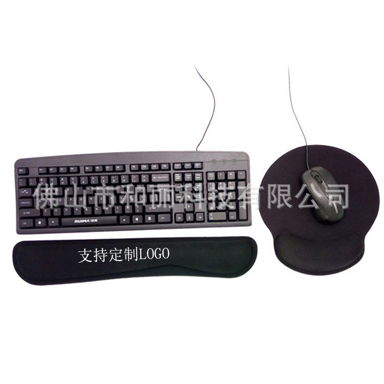 Memory Foam Promotional Gift Hand Pillow Keyboard Wrist Rest Mouse Pad Set Color Printed Support Computer in Stock - image 5
