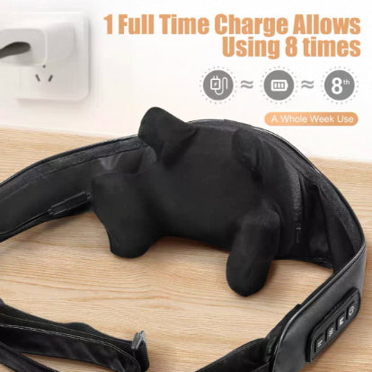 Neck And Shoulder Massager For The Cervical Spine