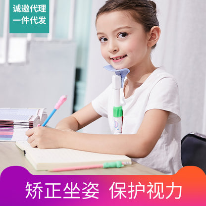 Myopia Sitting Posture Corrector Vision Protector Writing Stand Correcting Posture Humpel Back Remarker Eye Protection Work Straight - image 1