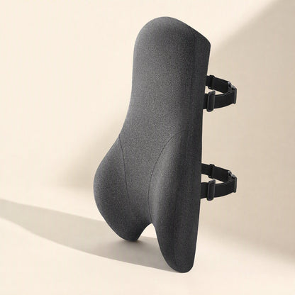 Polyester lumbar support cushion with memory foam filling - view 3