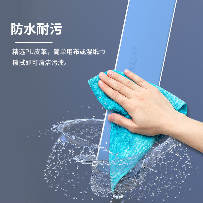 Black Jue 104/87/81/61 Key Standard Keyboard Supports Wrist Rest Pad Leather Keyboard Hand Support - image 2