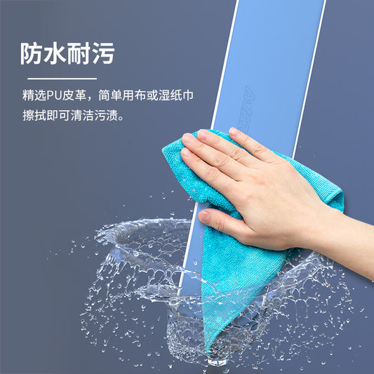 Black Jue 104/87/81/61 Key Standard Keyboard Supports Wrist Rest Pad Leather Keyboard Hand Support - image 2