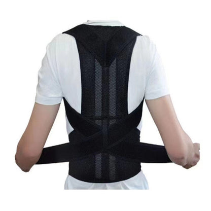 Male and female adult students hunchback orthotic belt sitting posture fixator anti-hunchback correction back scoliosis orthotic belt - image 1