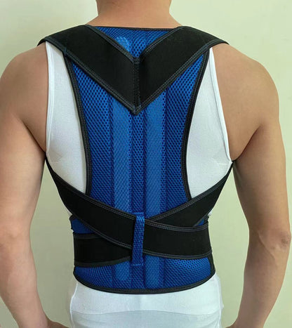 Male and female adult students hunchback orthotic belt sitting posture fixator anti-hunchback correction back scoliosis orthotic belt - image 4