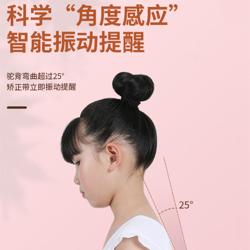Hunchback Correction Belt for Children, Smart Posture Corrector with Vibration Reminder, Neck-Hanging Posture Reminder Device - image 4