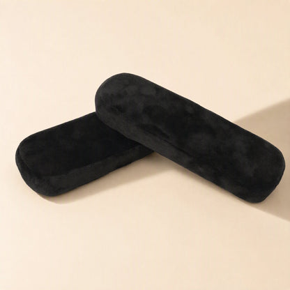 Solid-color memory foam chair armrest cushion with polyester fiber material - view 2