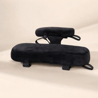 Solid-color memory foam chair armrest cushion with polyester fiber material - view 4