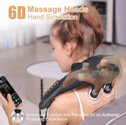 Neck And Shoulder Massager For The Cervical Spine