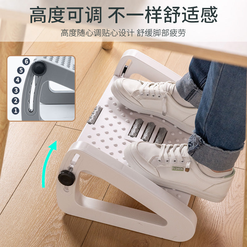 Office Under-Desk Footrest Tatami Modern Minimalist Footrest Adjustable Footstool for Home Use - image 3
