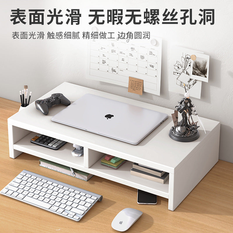 Laptop Stand, Desktop Monitor Stand, Office Desk Organizer, Elevated Shelf - image 4