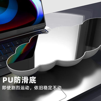 Cross-border new cloud keyboard hand rest wrist rest leather non-slip desktop cloud office typing wrist keyboard hand rest - image 3