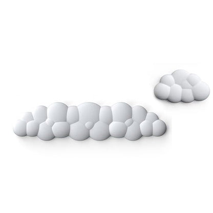 Cross-border new cloud keyboard hand rest wrist rest leather non-slip desktop cloud office typing wrist keyboard hand rest - image 5