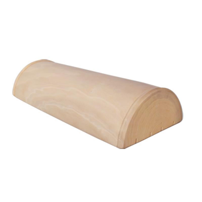 Eucommia ulmoides wood pillow cervical spine pillow repair cervical spine solid wood pillow neck protection pillow log hunchback health care hard pillow - image 5