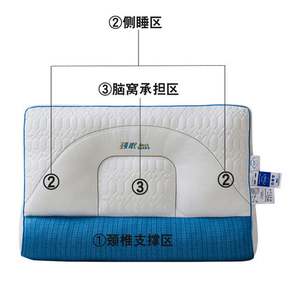 [Neck sleep traction neck pillow] traction stretch neck pillow core reverse bow cervical pillow adult pillow core popular pillow - image 3