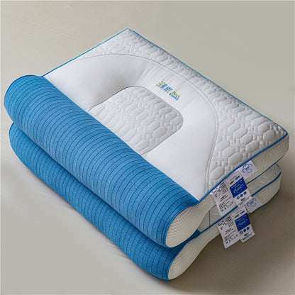 [Neck sleep traction neck pillow] traction stretch neck pillow core reverse bow cervical pillow adult pillow core popular pillow - image 4