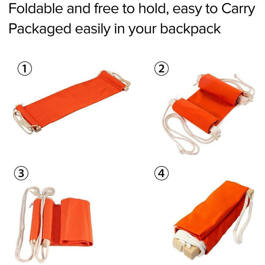 Dropshipping Foot Hammock Foot Rest Foot Swing Foot Pad Office Desk Hanging Footrest Portable - image 2