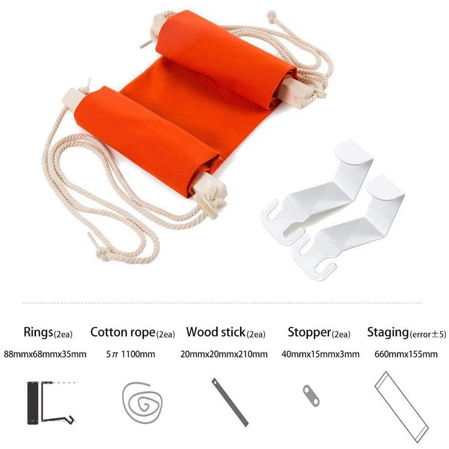 Dropshipping Foot Hammock Foot Rest Foot Swing Foot Pad Office Desk Hanging Footrest Portable - image 3