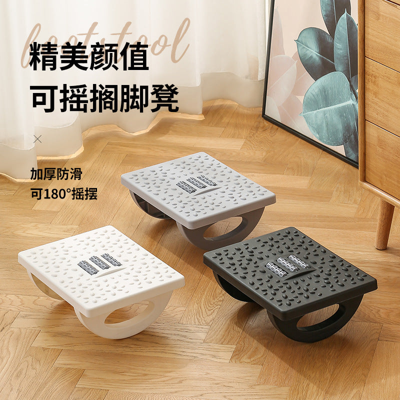 Foreign Trade Anti-Slip Footrest for Preventing Legs from Crossing, Home Sofa Non-Slip Footrest, Adult Rocking Footrest for under Office Desk - image 2