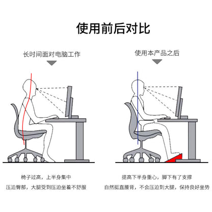 Foreign Trade Anti-Slip Footrest for Preventing Legs from Crossing, Home Sofa Non-Slip Footrest, Adult Rocking Footrest for under Office Desk - image 4