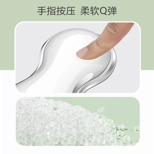 Factory direct mechanical keyboard hand rest office wrist pad silicone cool transparent wholesale mouse wrist rest Amazon - image 2