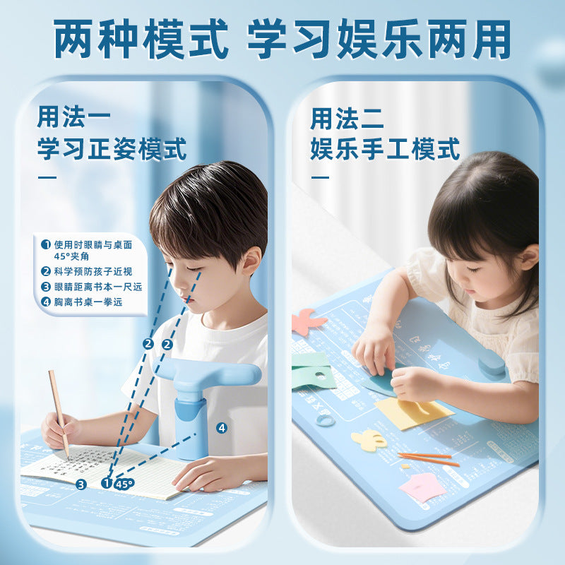 Increase No. Sitting Posture Corrector Pupils Writing Posture Correcting Bow Prevention Vision Protector Preventing Lying - image 4