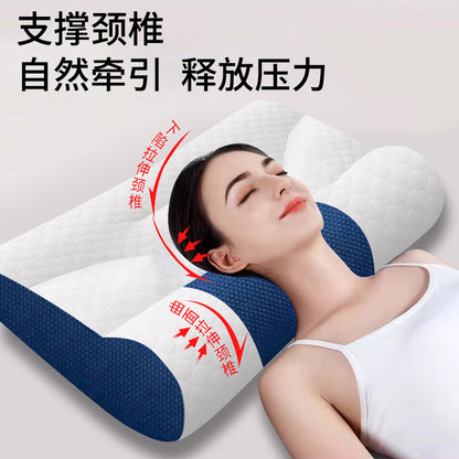 Cervical Pillow Helping Neck Protection Pillow Sleeping Prevention Adult Sleeping Special Sleeping Artifact Traction Cervical Snoring Pillow Pillow Core - image 2