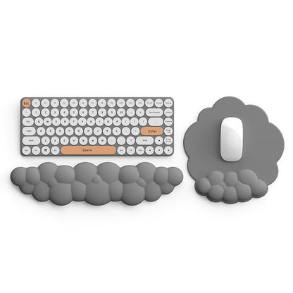 Yunduo Wrist Mouse Pad Silicone Foam Keyboard Wrist Rest High-Looking Office Wrist Rest Amazon Cross-Border Hot Product - image 3