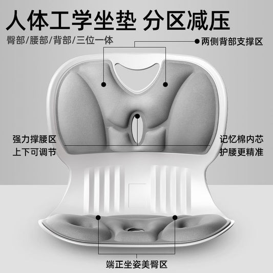 German Lumbar Cushion, Corrective Lumbar Cushion, Ergonomic Lumbar Support Chair, Long-Term Sitting, Not Tired, Office Classroom, Student and Adult - image 2