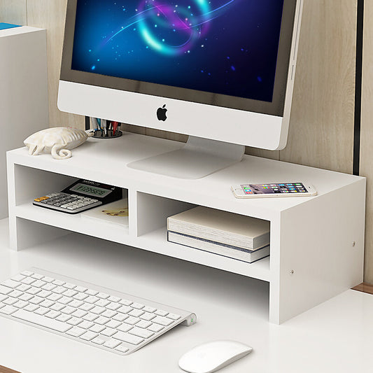Desktop Computer Riser Monitor Stand Screen Base Heightening Office Desk Organizer Storage Laptop Stand - image 2